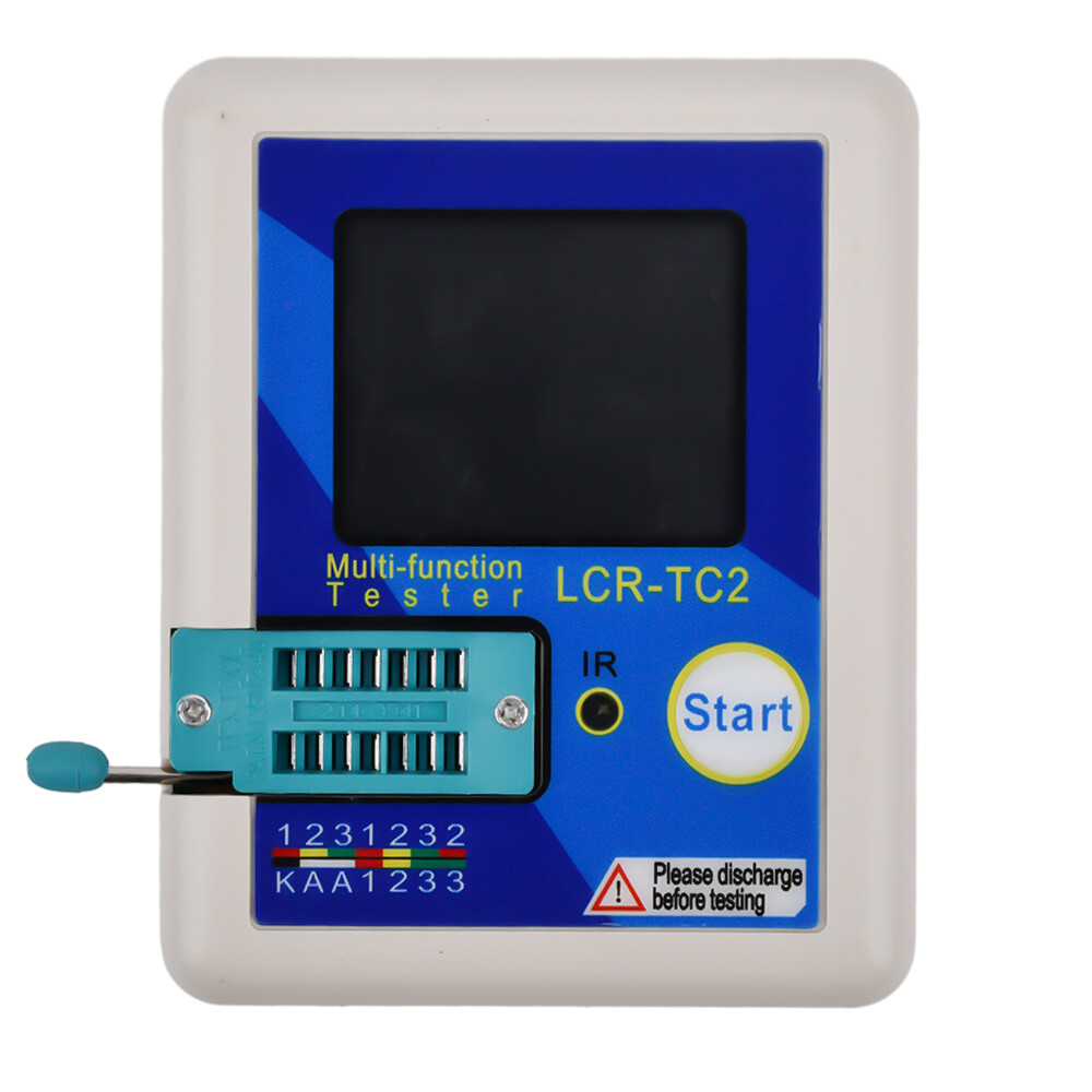 LCR-TC2 Transistor Tester High-precision Upgraded Version V2.3E W/ Cable Kit US