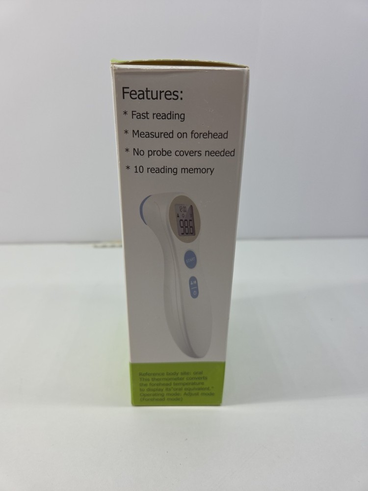 Sejoy Digital Forehead Thermometer - White - New