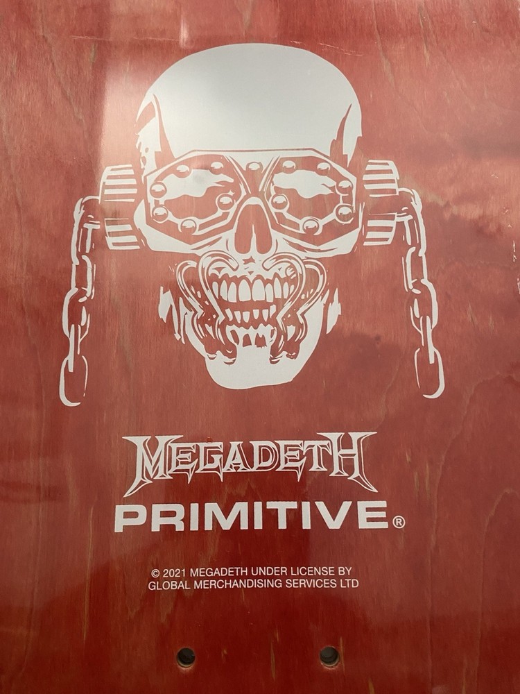 Primitive x Megadeth Countdown to Extinction 8.25" Tiago Lemos Pro Model Deck