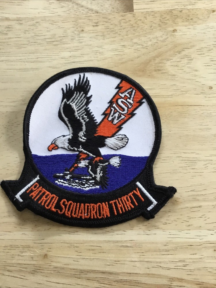 US NAVY PATROL SQD THIRTY SQUADRON PATCH. New
