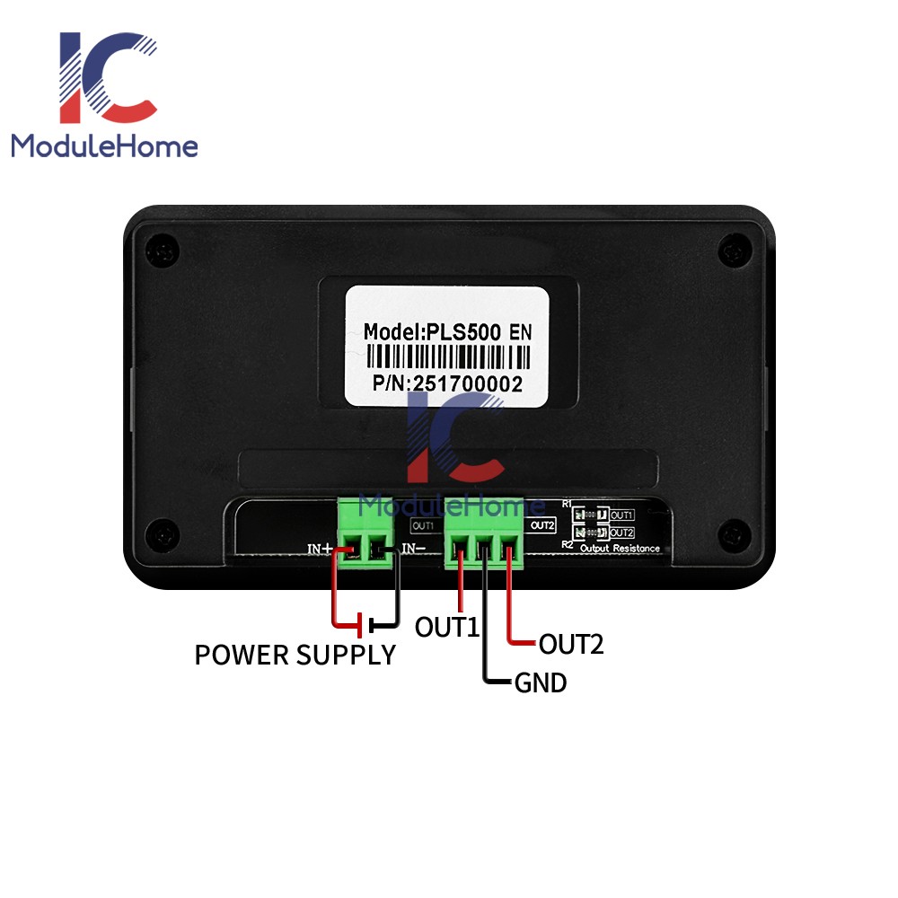 Signal Generator Module 2CH Adjustable Dead zone PWM Pulse Frequency Duty Cycle