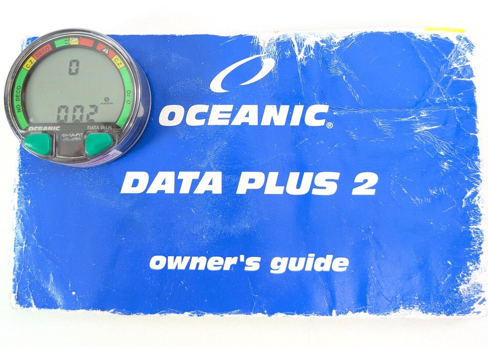 Oceanic Data Plus 2 Air & Nitrox Puck Module Scuba Dive Computer #5263