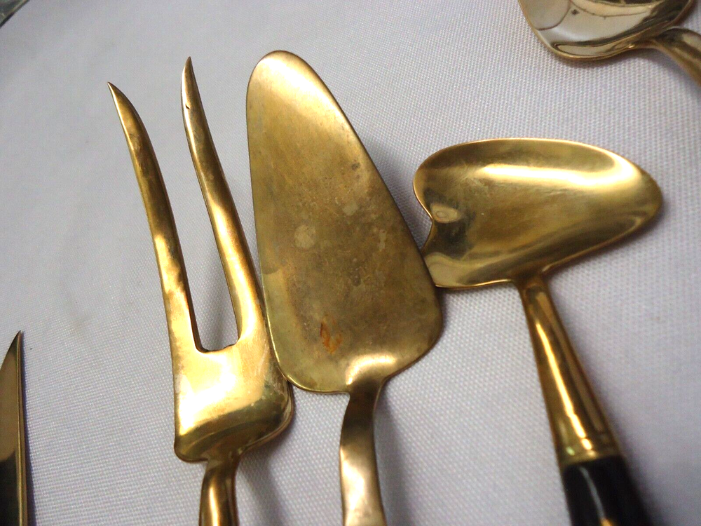 SIAM BRASS FLATWARE 24-pieces