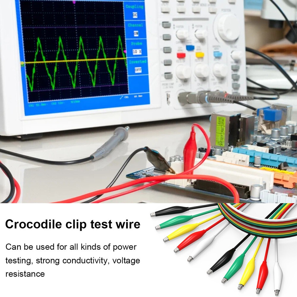 Multifunction Digital Universal Test Lead Probe Cable Set For Multimeter 10-80PC