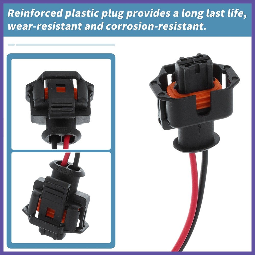 Engine Coolant Temperature Sensor Connector for Buick 88953309/S-1024 1Pc