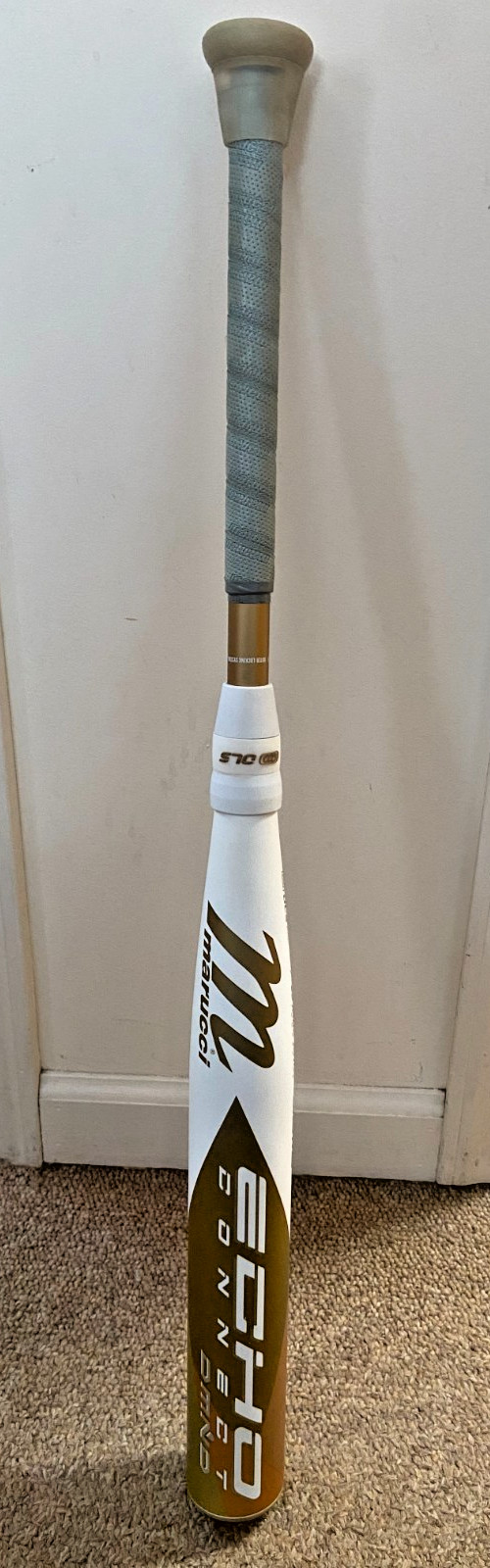 2024 MARUCCI ECHO CONNECT DMND FASTPITCH -11 SOFTBALL BAT 30/19 hit 50 pitches