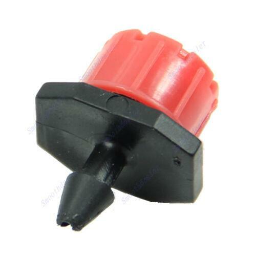 5Pcs Adjustable Garden Irrigation Mist Micro Flow Dripper Water Drip Head Hose