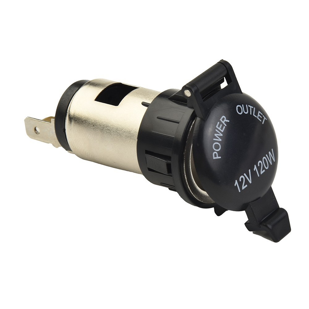 Enhanced Design 12V 120W Universal-Cigarette-Lighter Socket For Vehicles New