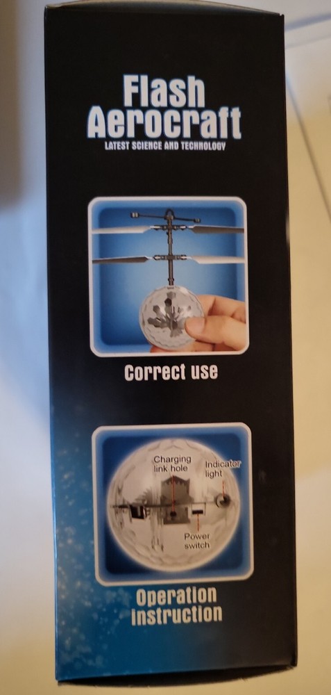 Flash Aerocraft RC L.E.D. Rotocopter Unopened Box