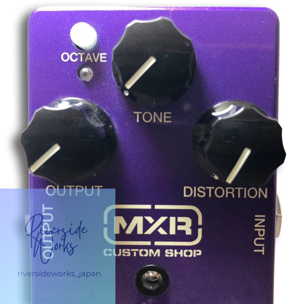 MXR LA Machine Octave Fuzz Tested with AC Adapter