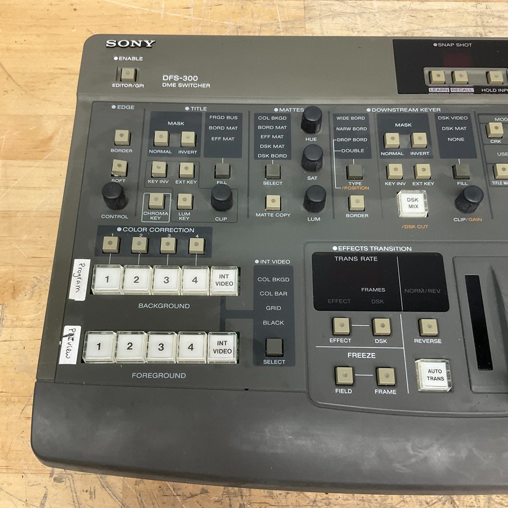 Sony DFS-300 DME Switcher Tested and Working UNIT ONLY