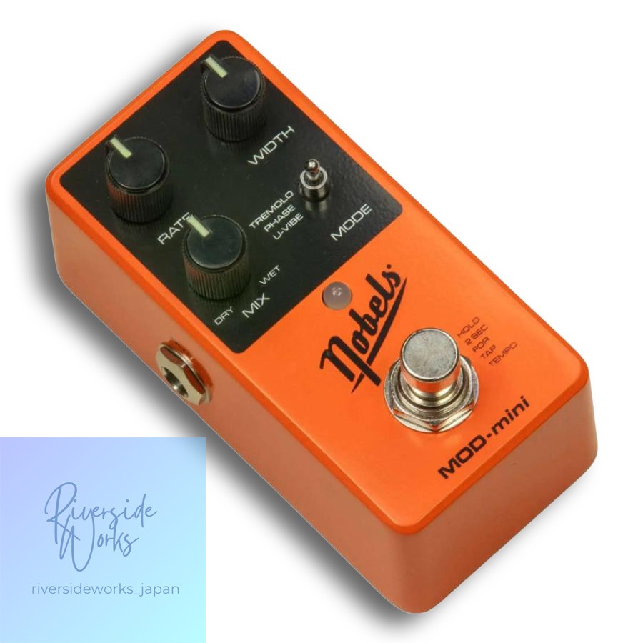 Nobels MOD-mini Stereo Modulation Pedal Guitar Effect