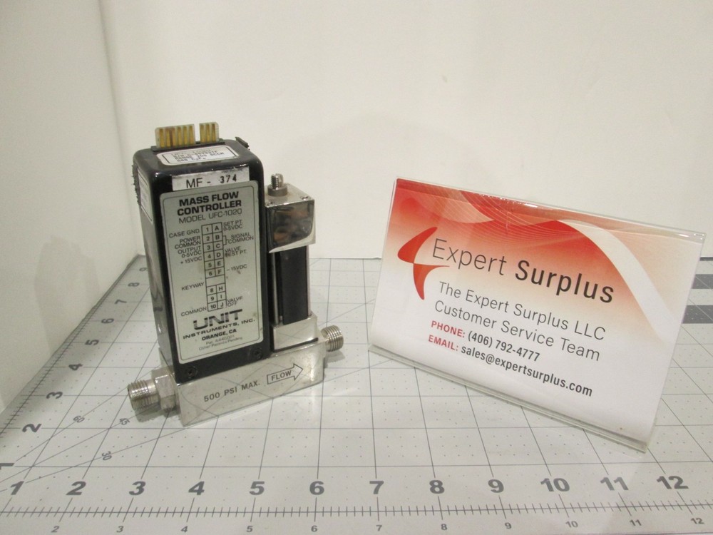 Unit, UFC-1020, Mass Flow Controller, C2F6, 200 SCCM, Used