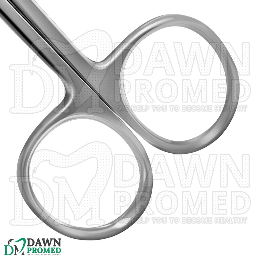 Angular Scissors 4.5" With Safety Tips ENT Plastic Surgical Instrument German Gr
