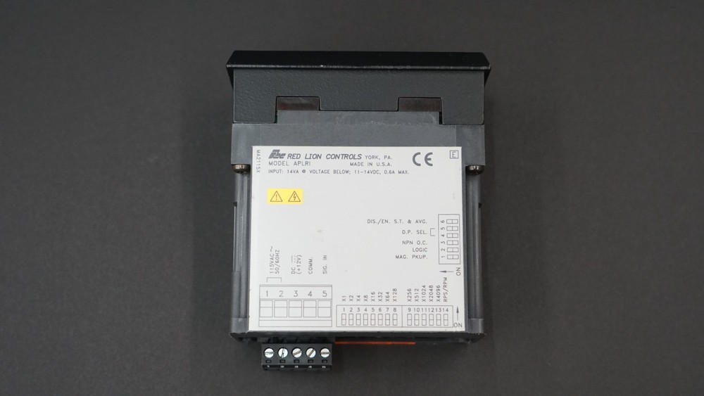 RED LION CONTROLS APLRI600 Time Interval Rate Indicator, 115VAC / 12VDC