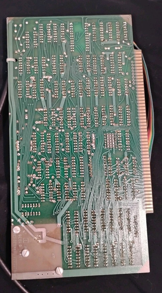Processor Technology VDM-1 Rev D, 3P+S (1976) Matching S-100 Bus Boards Untested