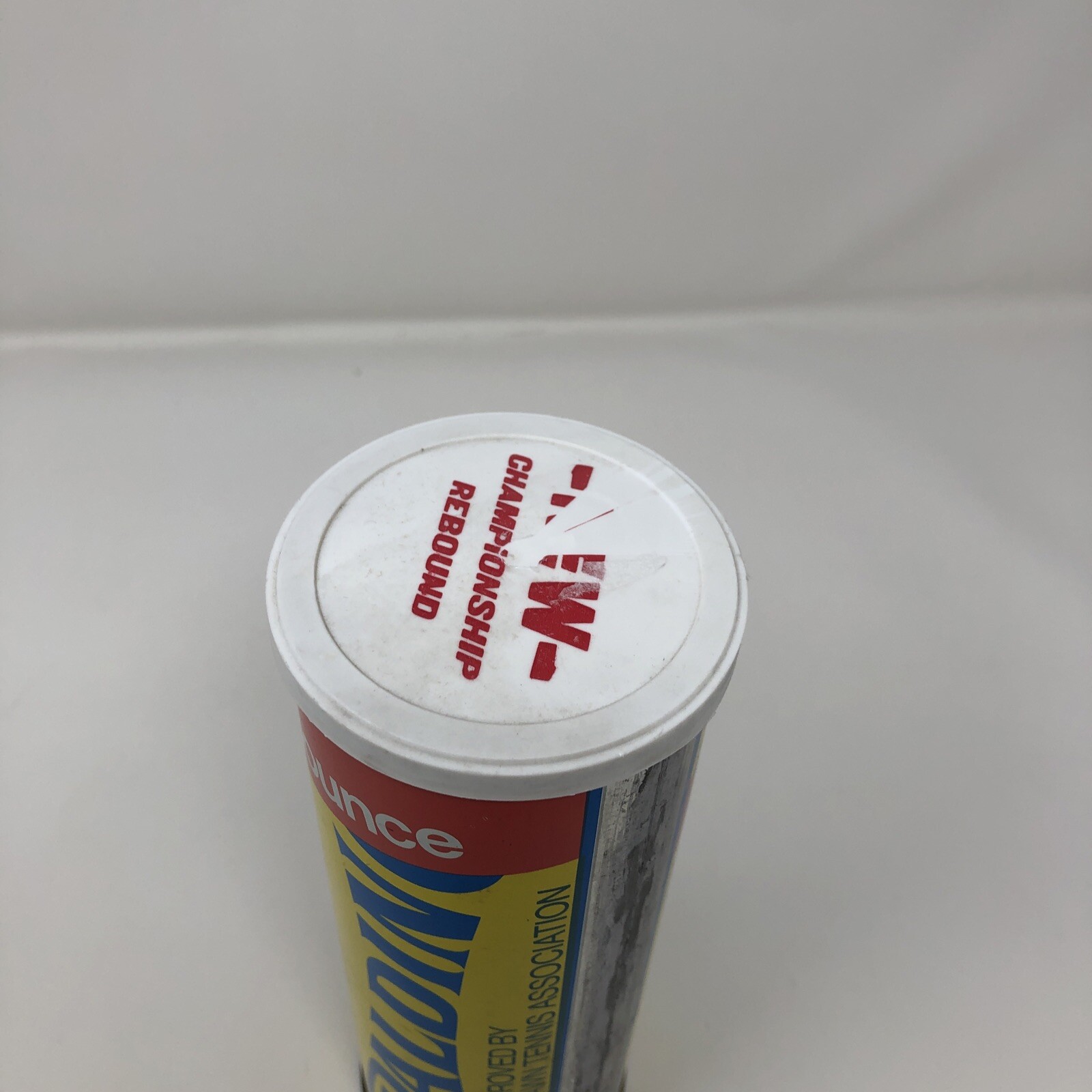 Vintage Spalding Tennis Balls Sealed Can Championship Extra Duty USA Yellow Can