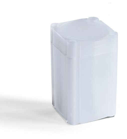 X10 Lighthouse Square Tubes Medallion /SIlver 40mm Archival Quality & Stackable