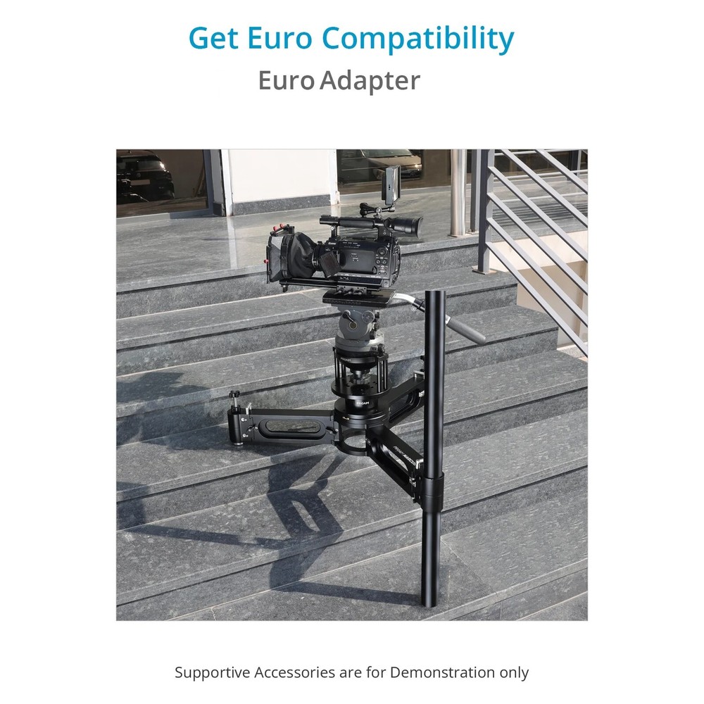 Proaim Marcus Camera Dolly with Mitchell & Euro/Elemac Adapter Base | DL-MRCS-01