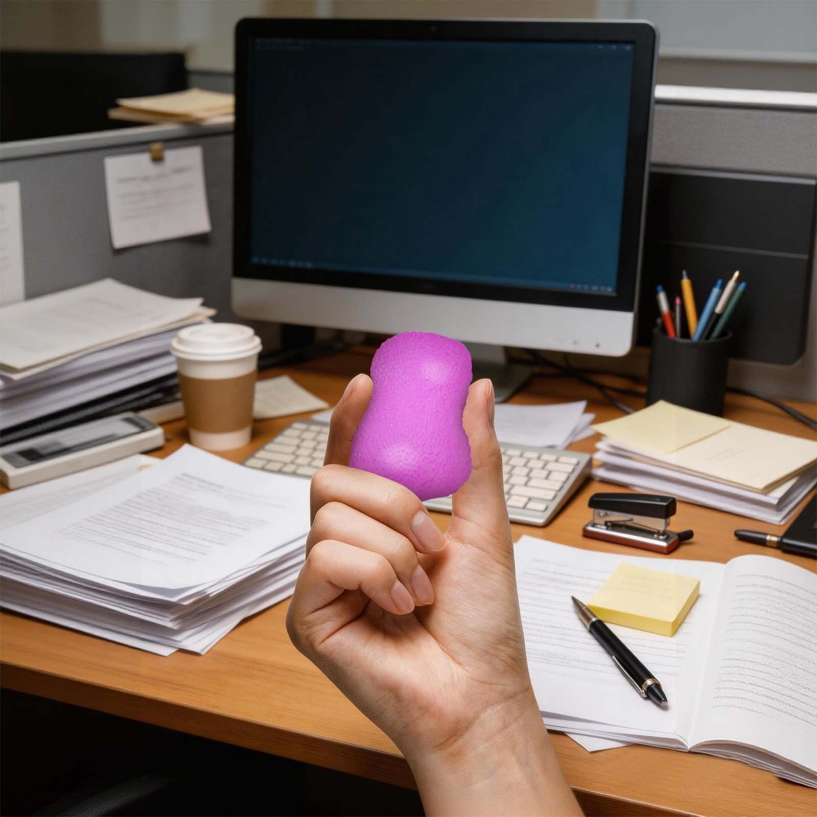 NeeDoh Gumdrop - Textured Sensory Toy with Super Solid Squish Random 1Pc