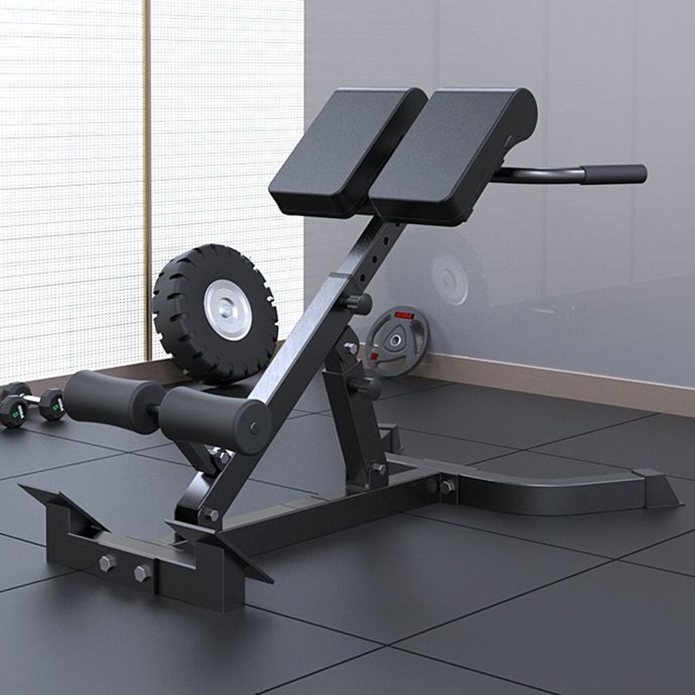 Hyper-Extension Roman Chair - Adjustable Lower Back Bench Machine