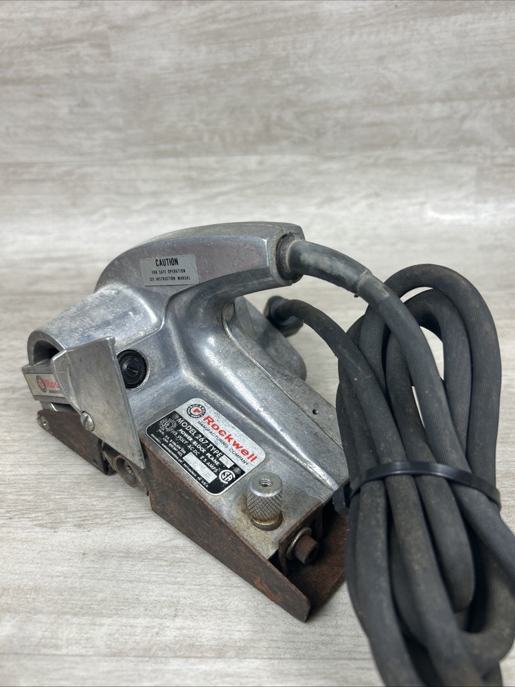 Rockwell Power Block Plane model 267 NO Case, TESTED WORKING