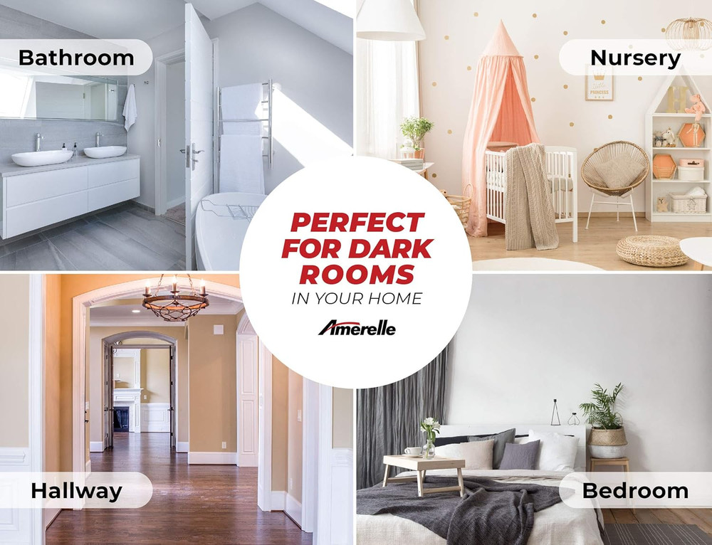 Always-On Blue Night Light, 2 Pack (71282) - Slim, Plug-In, LED Light with a Sof