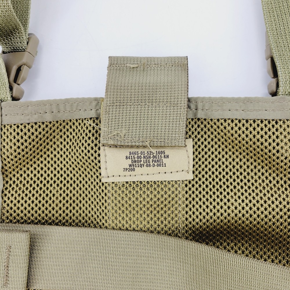 USGI Allied Industries SOFLCS 2-Point Drop Leg Panel Khaki MOLLE 2008