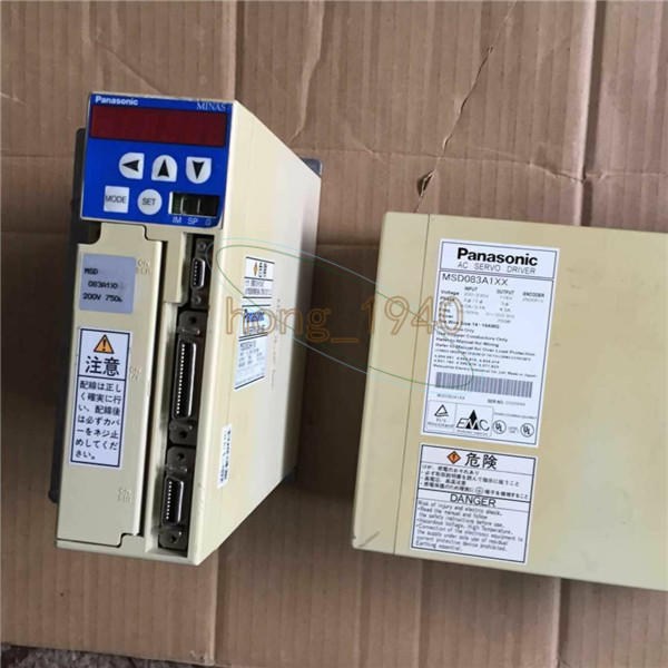 USED Panasonic Servo Driver MSD083A1XX Tested