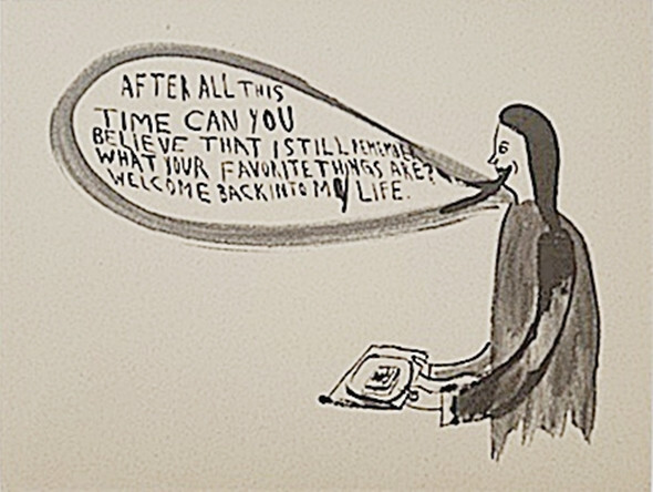 Chris Johanson - Set of 8 Offset Lithographs 2000 Jack Hanley Gallery SF