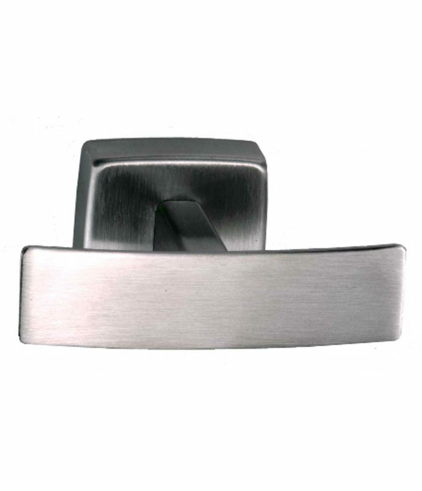 Bobrick B-6727 4" Surface-Mounted Double Robe Hook Stainless Steel Satin