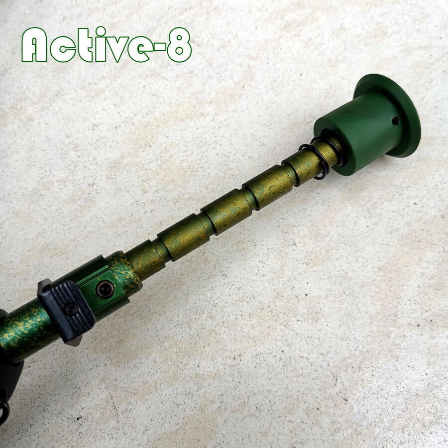 ACTIVE-8 6-9 Inches Rifle Bipod Adjustable Spring Return with Adapter