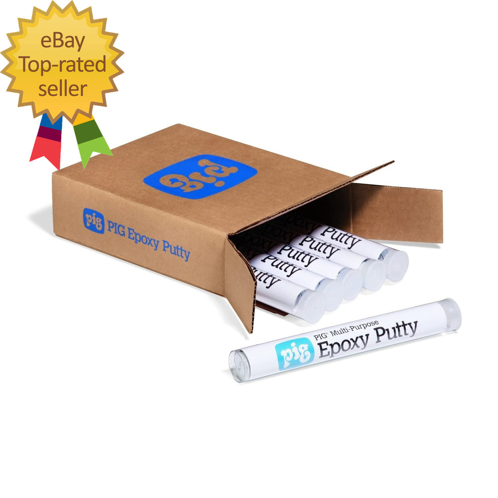 Multi Purpose Epoxy Putty 12 Pack 4 Oz Tubes Gray PTY201