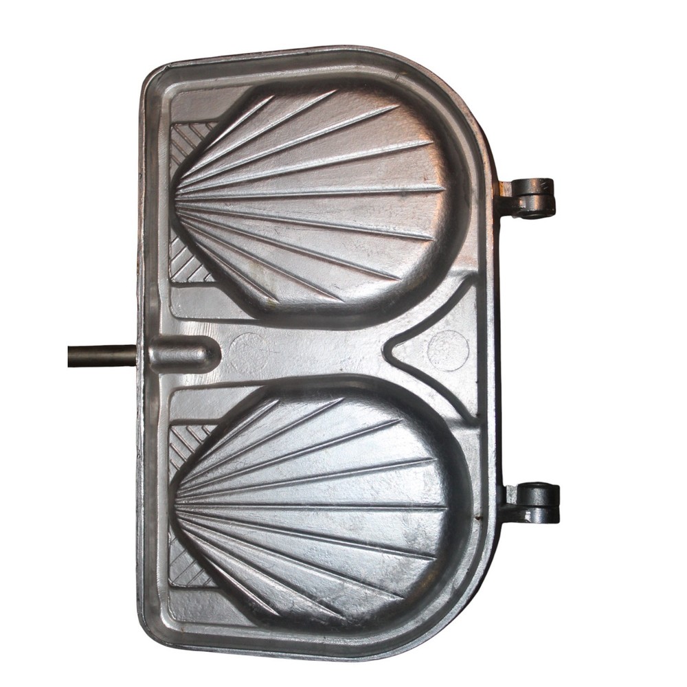 S.E.F.A.M.A Cast Metal Seashell Camp Pie Maker Waffle Sandwich Frame