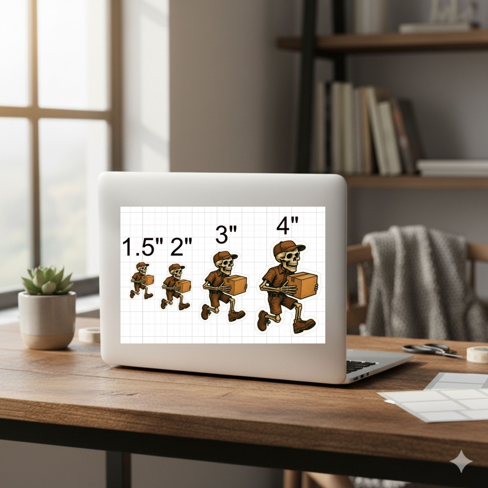 2" Two Toads On Toadstools Having Drinks Sticker, Decal, Mushroom, Table, Retro