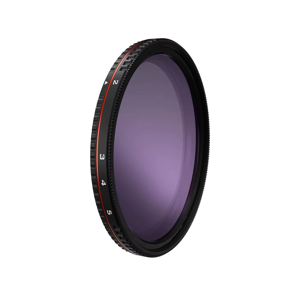 82mm Threaded Hard Stop Variable ND Filter Standard Day 2 to 5 Stop Camera Filte