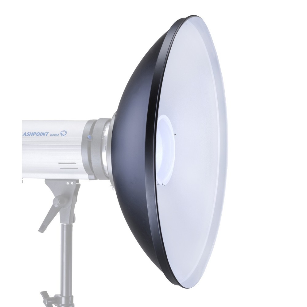 Glow 17" White Beauty Dish for Flashpoint Mount