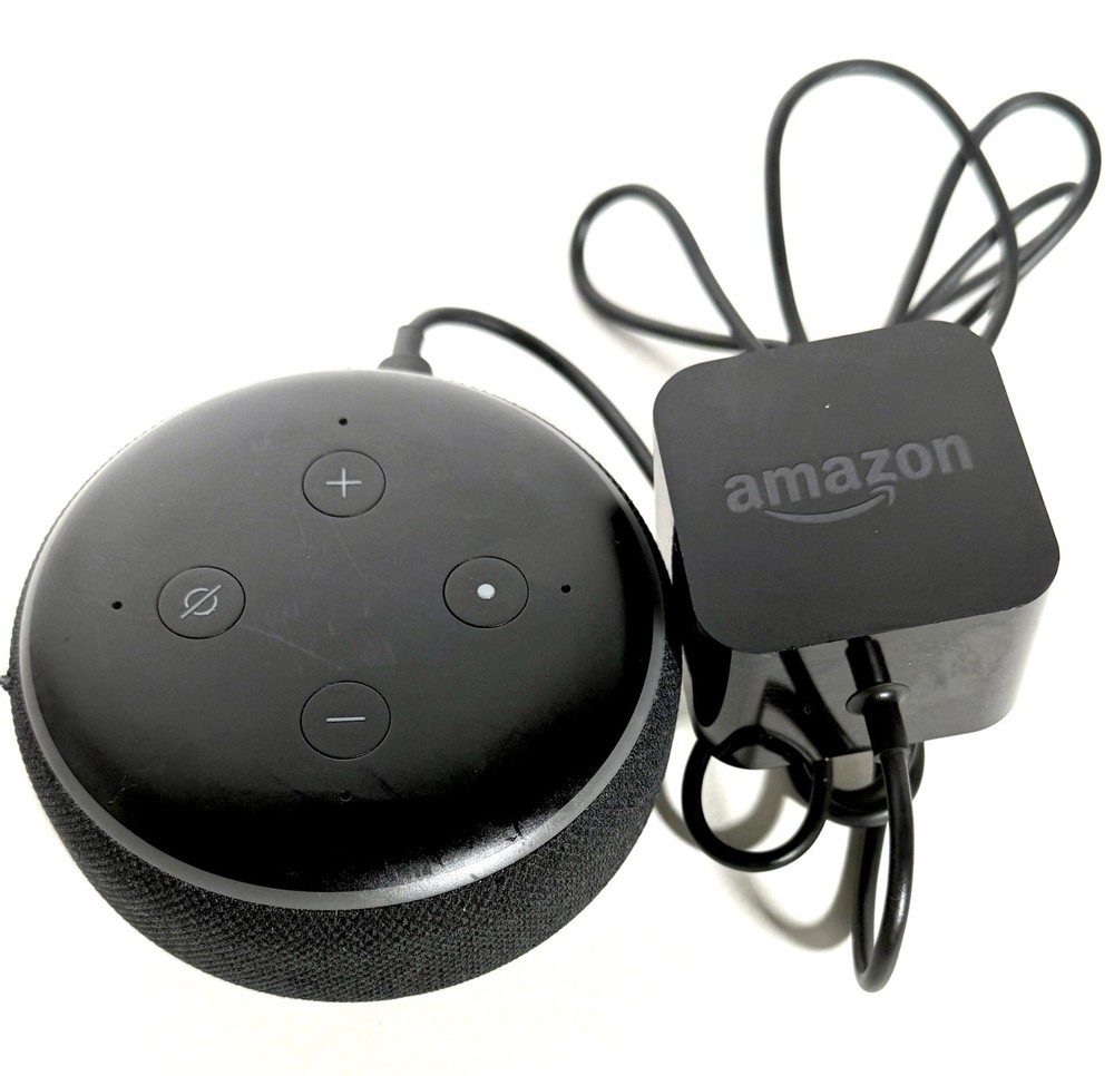 Amazon Echo Dot 3rd Gen Smart Speaker - Black (D9N29T)