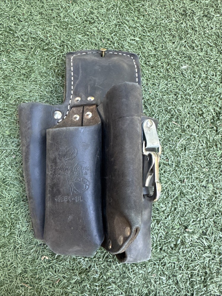 Buckingham 49261-BL Double Back Holster Black Leather