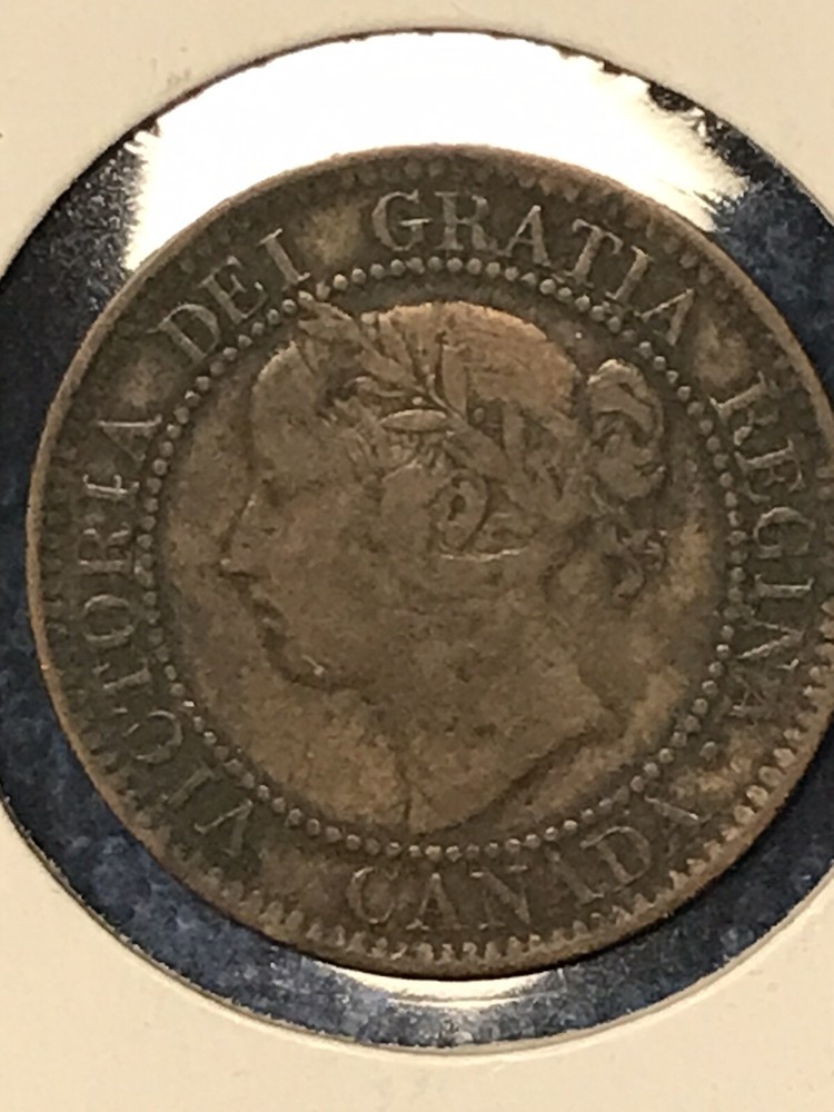 1859 Canada One Cent Coin