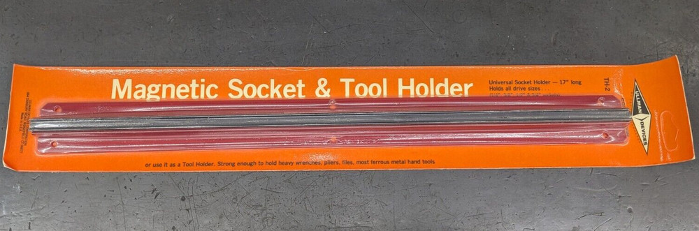 Ullman Devices Magnetic Socket & Tool Holder 17" Long Universal TH-2 USA
