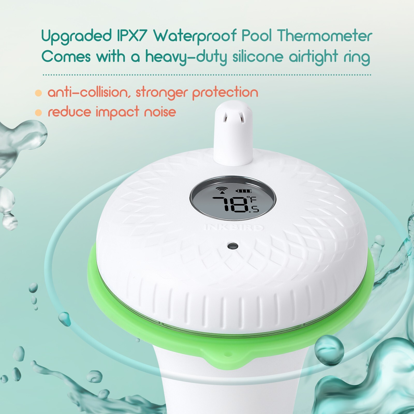 WiFi Gateway Spas Thermometers Wireless APP Monitoring Swimming Pool Hot Tub CF