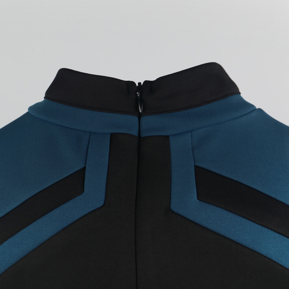 Admiral JL Picard Shirts Cosplay Male Startfleet Red Gold Blue Men Top Uniform