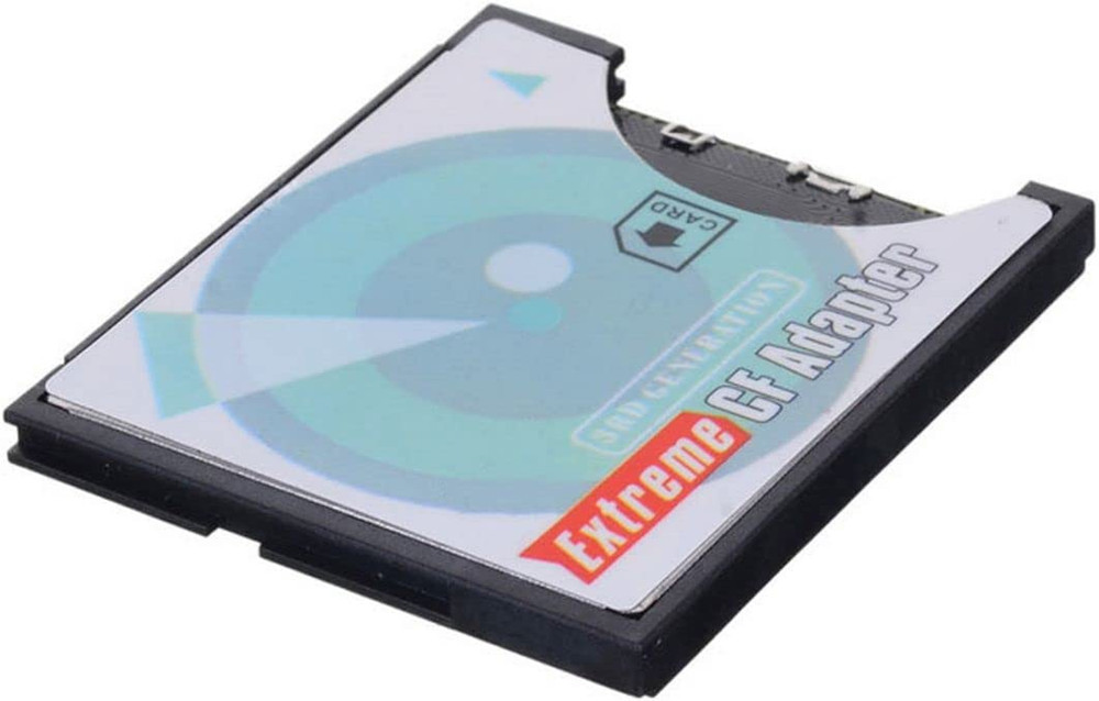 SD SDHC SDXC to CF Compact Flash Memory Card Adapter Reader Type I High-Speed Ex