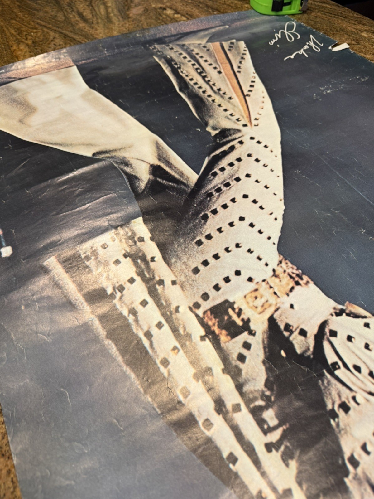 Vtg 1970s ELVIS PRESLEY POSTER #RK270 GEMINI RISING - PHOTO by JENNA Original