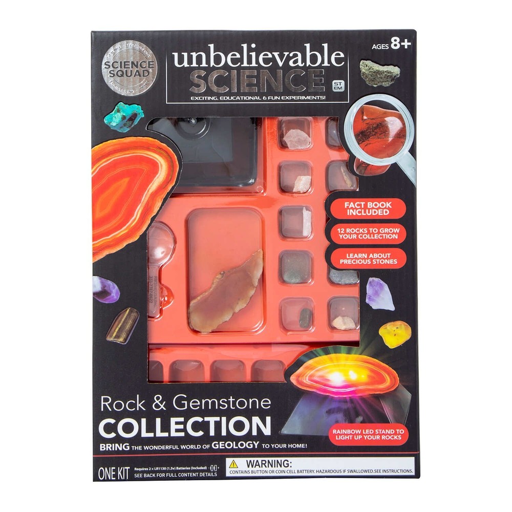 Unbelievable Science Rock and Gemstone Collection