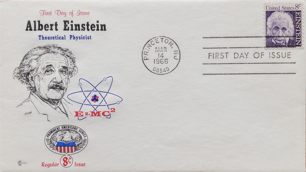 Cover Craft Cachets (CCC) 1285 Albert Einstein Physicist