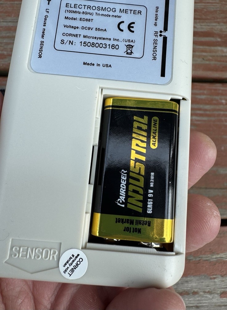 Cornet Microsystem ED88T Electrosmog Meter Tri-mode USA