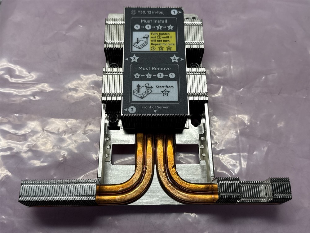 HP 872453-001 HIGH-PERFORMANCE CPU HEATSINK W/ BRACKET FOR DL360 G10 SERVERS