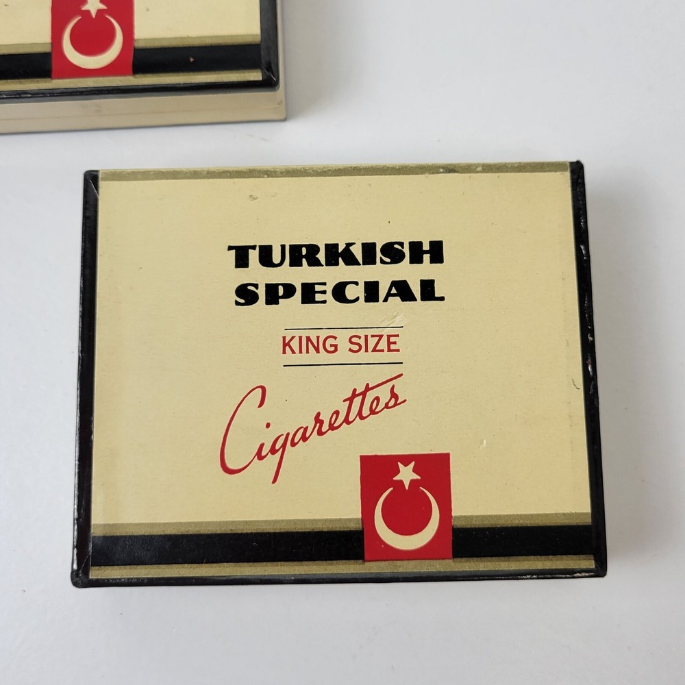 Vintage Turkish Special King Size Cigarettes - Empty Boxes